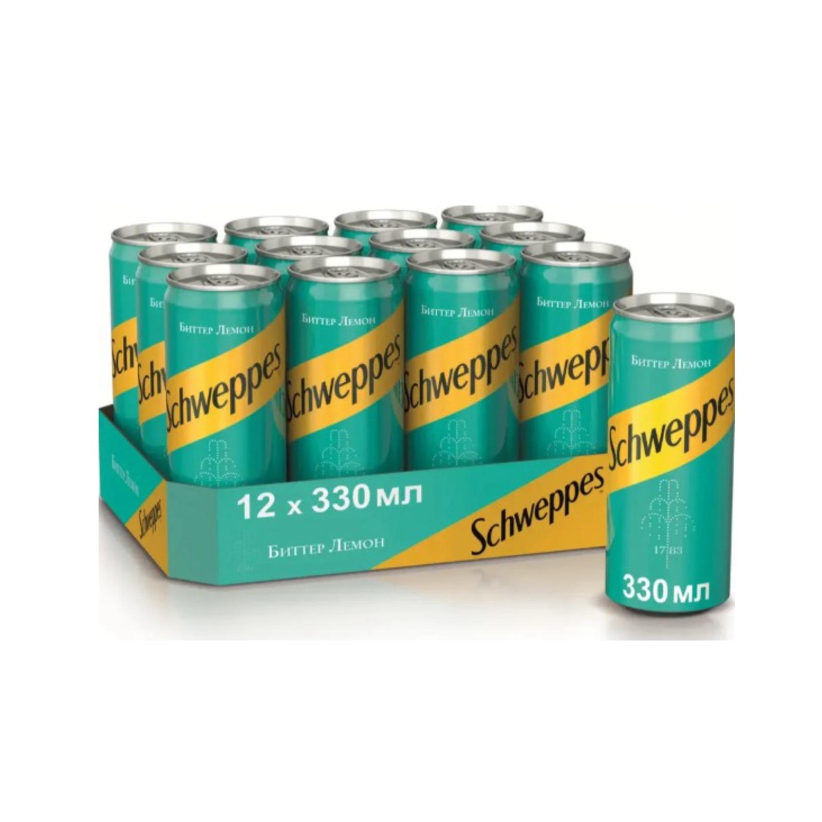 Швепс Битър Лимон - 0,330ml 12 БРОЯ - Pickandpay.bg